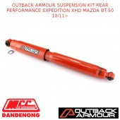 OUTBACK ARMOUR SUSPENSION KIT REAR PERFORMANCE EXPED XHD FITS MAZDA BT-50 10/11+